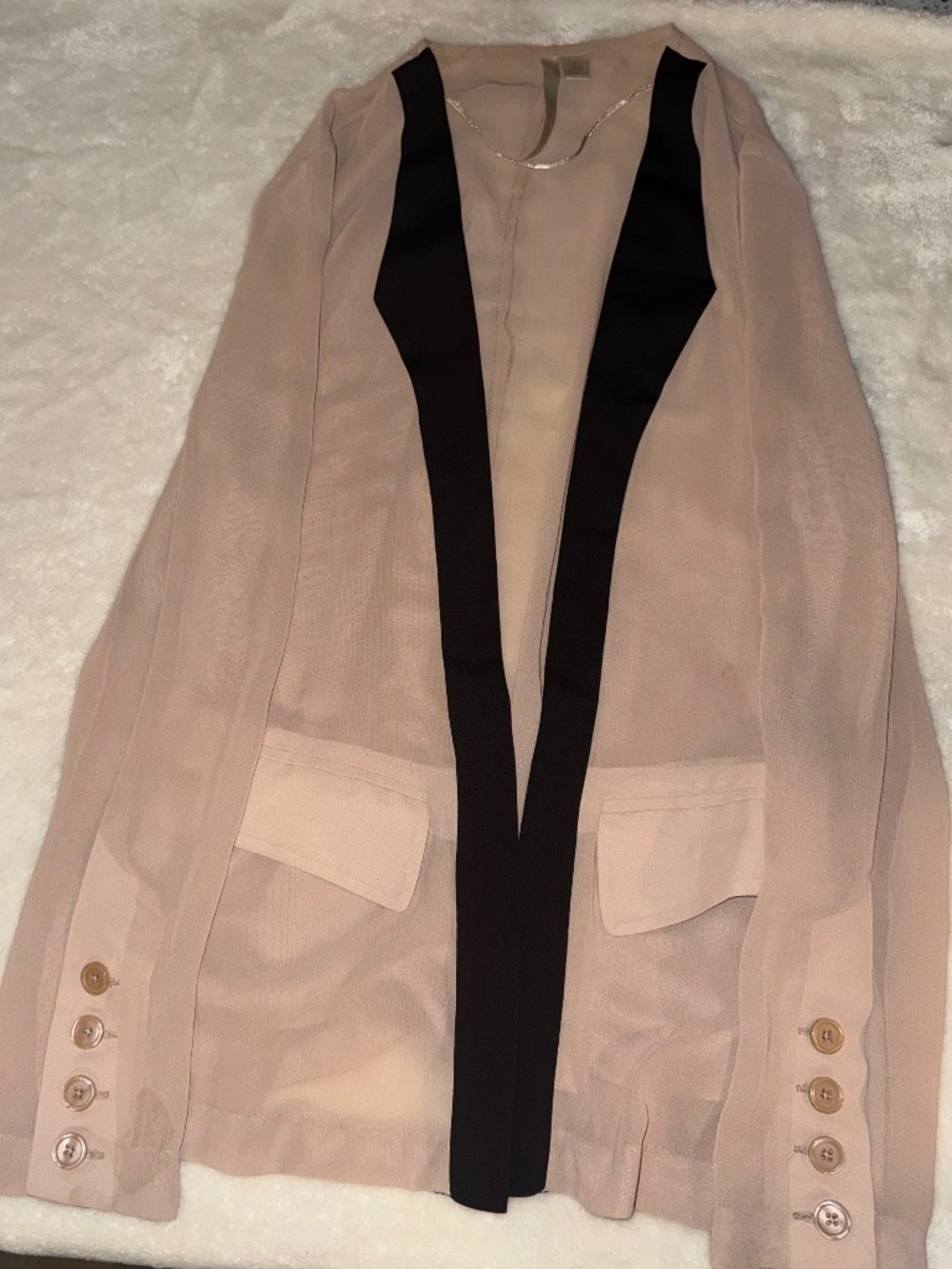 Lauren Conrad Sheer Blazer